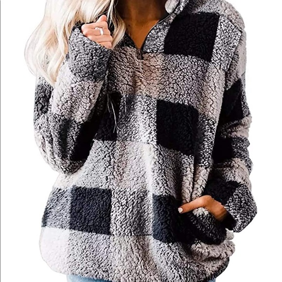 Plaid Sherpa - Picture 2 of 2